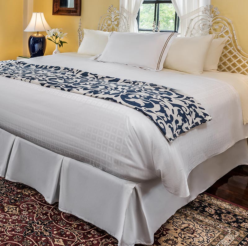 Relax and Unwind in this calming guest room at our Newport RI Bed and Breakfast, one of the best places to stay in Newport, Rhode Island